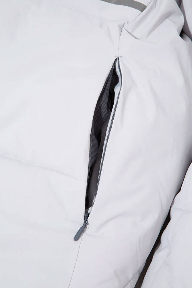 Erkek Kapüşonlu Ceket 0110463-70075 Gri 