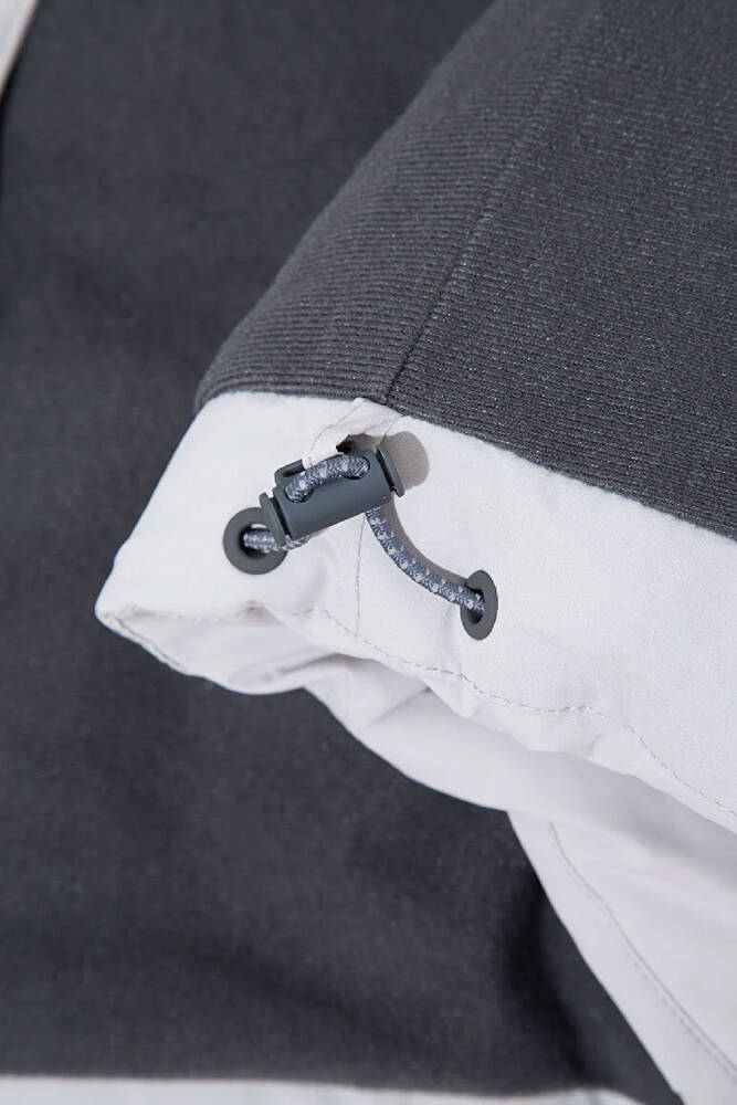 Erkek Kapüşonlu Ceket 0110463-70075 Gri 