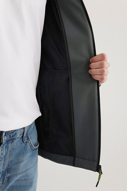 Erkek Kapüşonlu Ceket 0110562-71598 Haki - Thumbnail