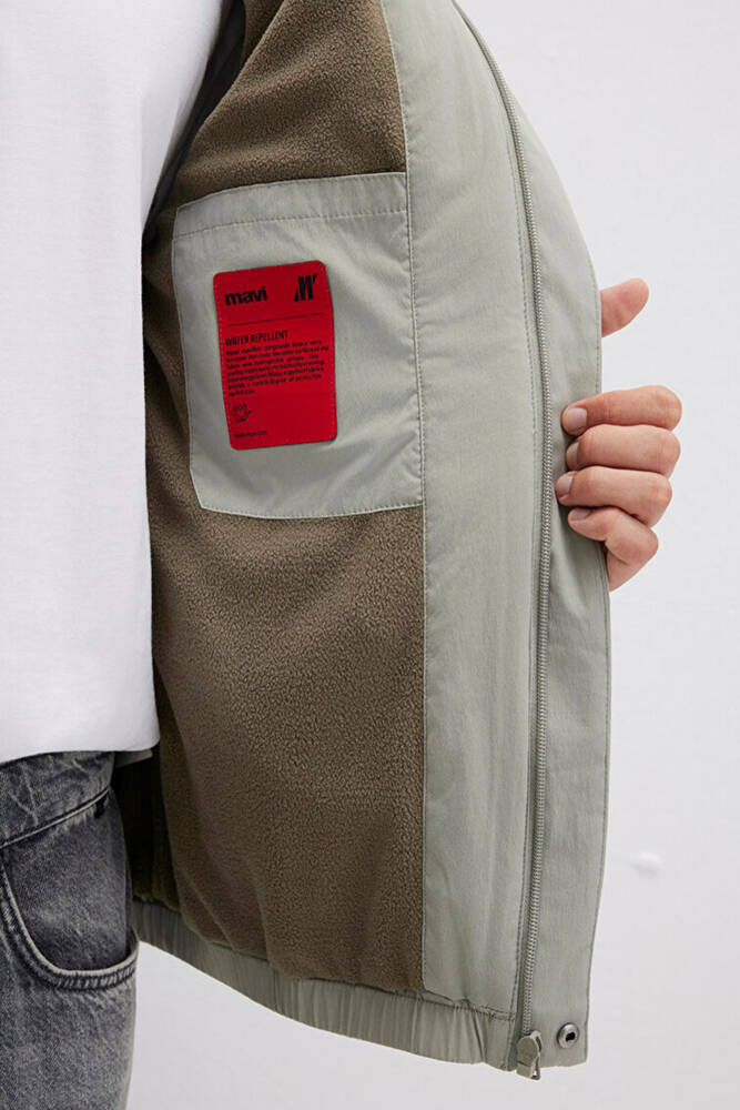 Erkek Kapüşonlu Ceket 0110614-71484 Gri 