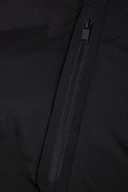 Erkek Kapüşonlu Ceket 0110651-71379 Siyah - Thumbnail