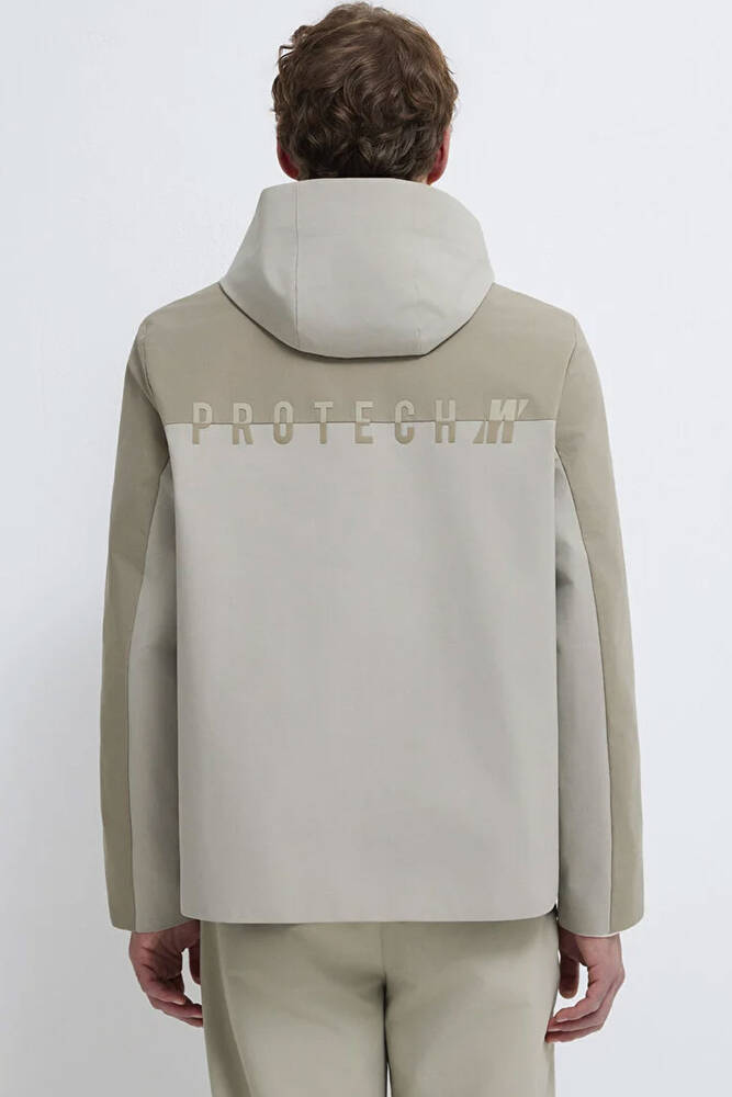 Erkek Kapüşonlu Ceket 0110792-70154 Yeşil 