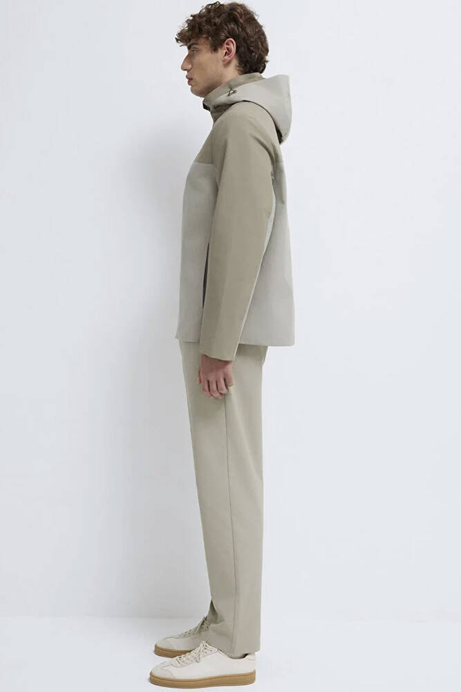 Erkek Kapüşonlu Ceket 0110792-70154 Yeşil 