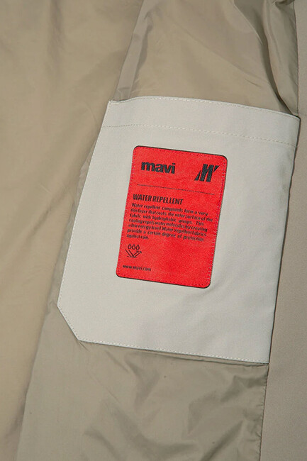 Erkek Kapüşonlu Ceket 0110792-70154 Yeşil - Thumbnail