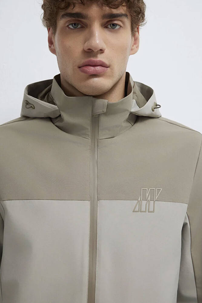 Erkek Kapüşonlu Ceket 0110792-70154 Yeşil 