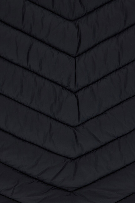 Erkek Kapüşonlu Mont LF2033231 Siyah - Thumbnail