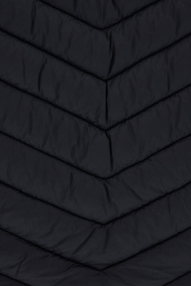 Erkek Kapüşonlu Mont LF2033231 Siyah 