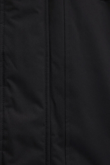 Erkek Kapüşonlu Parka 0110472-900 Siyah - Thumbnail