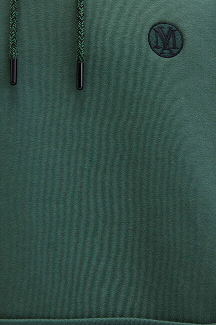 Erkek Kapüşonlu Sweat 065809-71580 Yeşil - Thumbnail