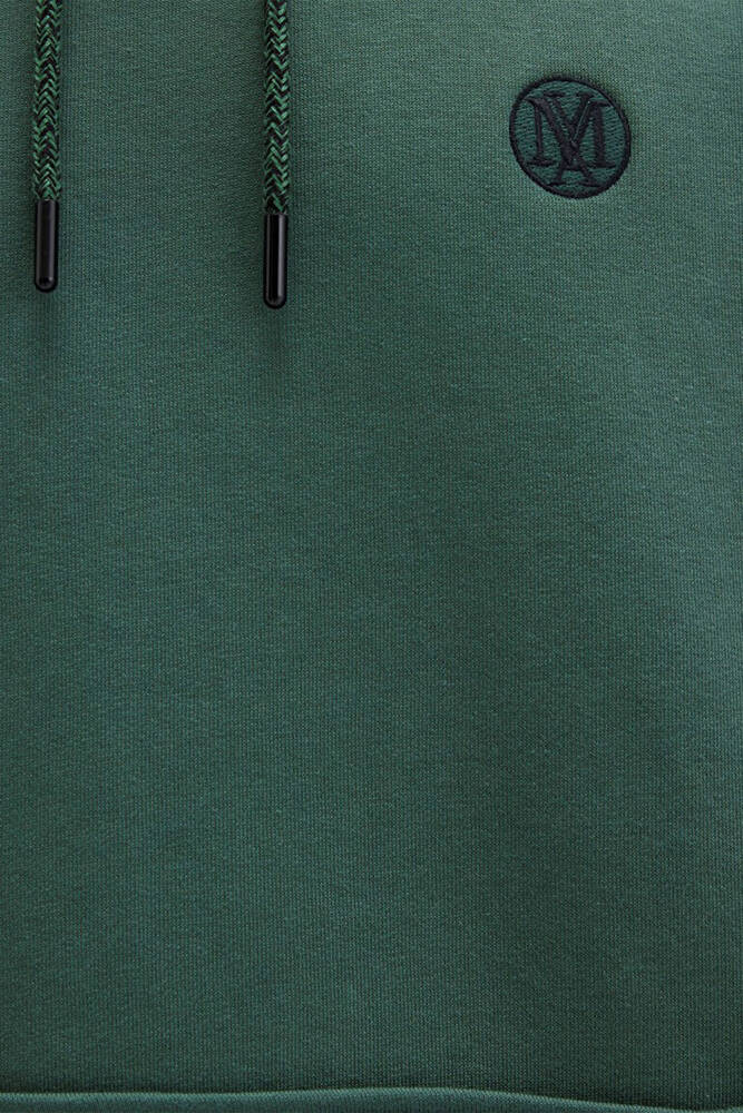 Erkek Kapüşonlu Sweat 065809-71580 Yeşil 