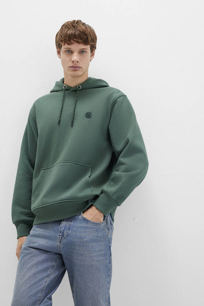 Erkek Kapüşonlu Sweat 065809-71580 Yeşil  - 2