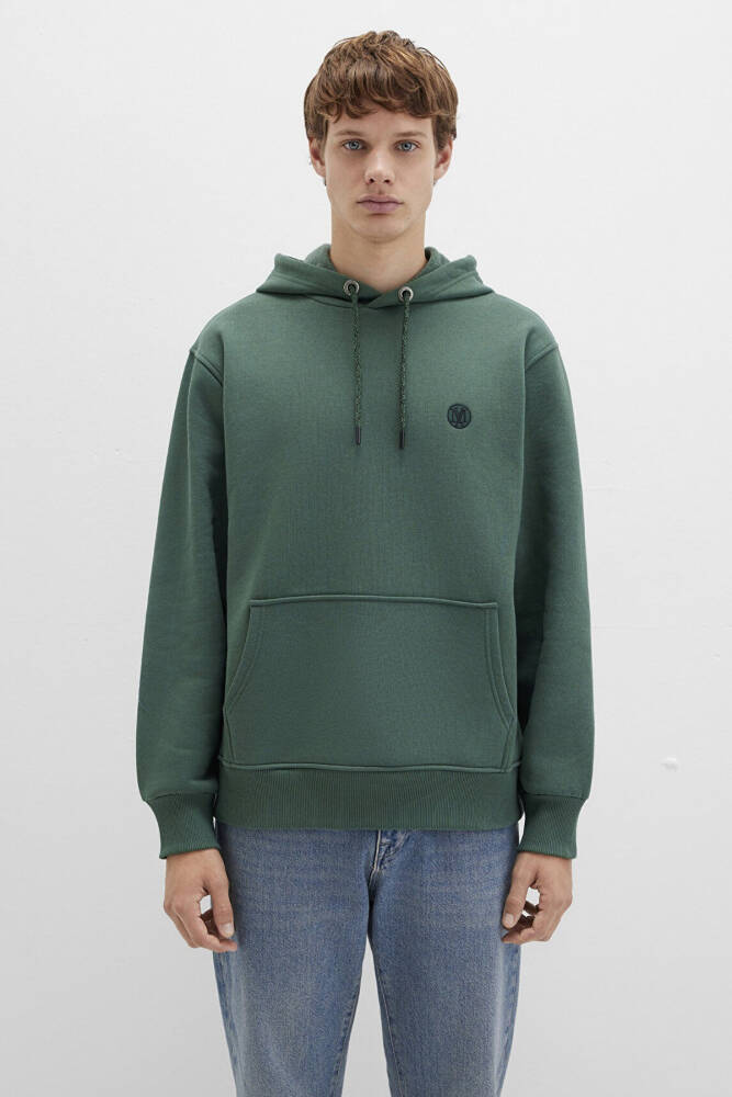Erkek Kapüşonlu Sweat 065809-71580 Yeşil  - 3