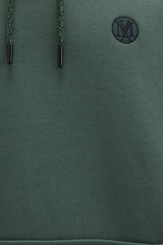 Erkek Kapüşonlu Sweat 065809-71580 Yeşil  - 7