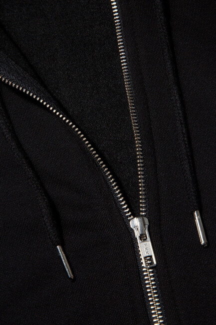 Erkek Kapüşonlu Sweat 0S10277-900 Siyah  - 8