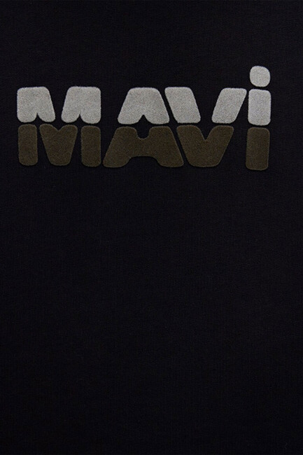 Erkek Kapüşonlu Sweat 0S10395-900 Siyah - Thumbnail