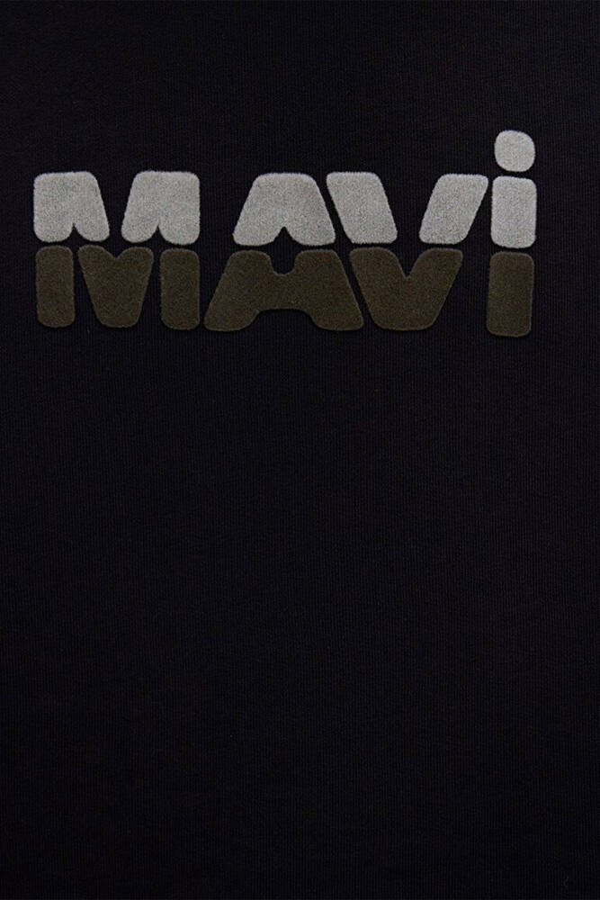 Erkek Kapüşonlu Sweat 0S10395-900 Siyah 