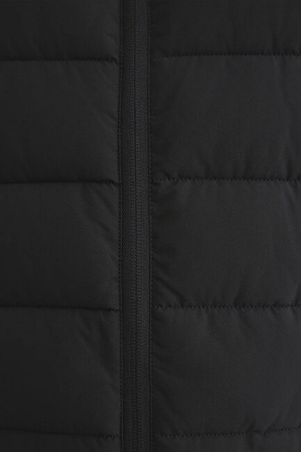 Erkek Kapüşonlu Yelek 0110554-900 Siyah - Thumbnail