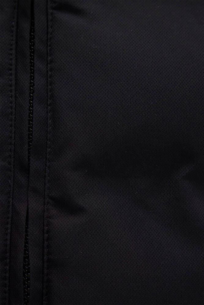 Erkek Kapüşonlu Yelek 0110619-71379 Siyah 