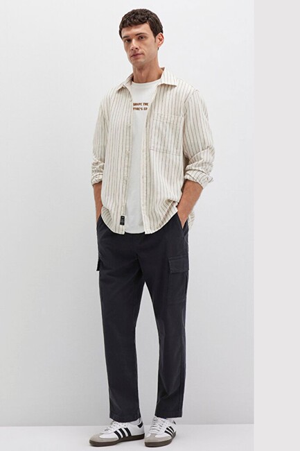 Erkek Kargo Pantolon 0010552-71379 Siyah (3)