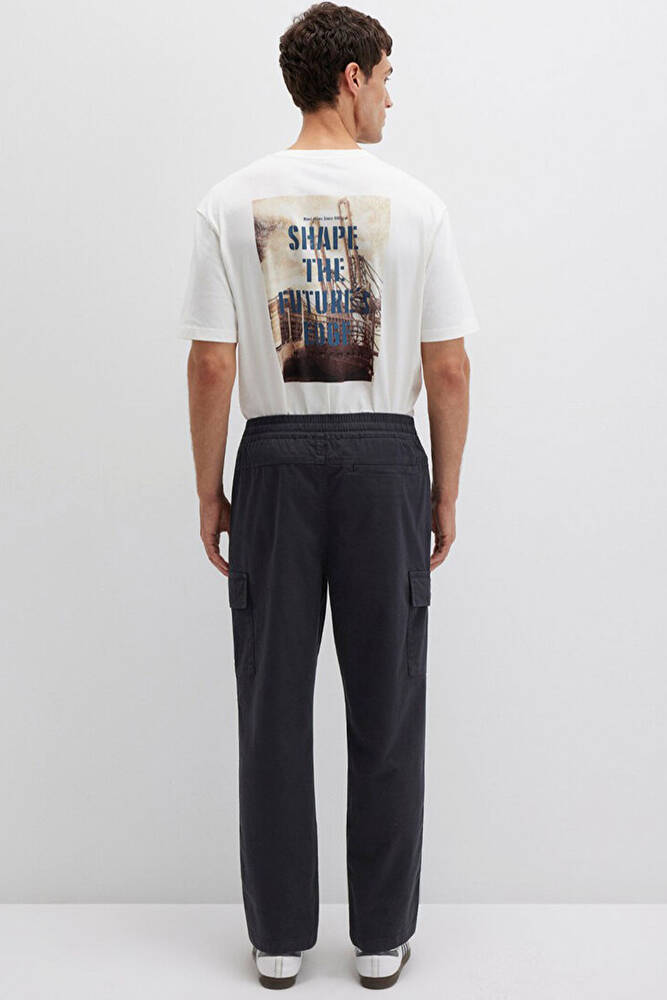 Erkek Kargo Pantolon 0010552-71379 Siyah 