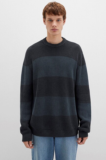 Erkek Kazak 0710290-70090 Gri - Thumbnail