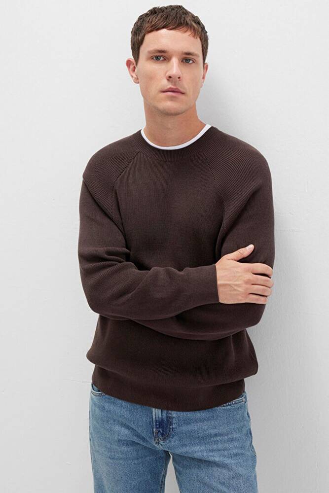 Erkek Kazak 0710307-70219 Kahve 