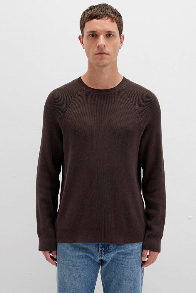 Erkek Kazak 0710307-70219 Kahve 