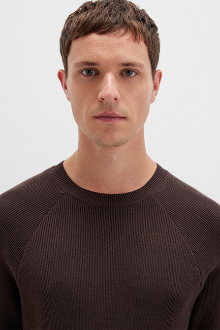 Erkek Kazak 0710307-70219 Kahve - Thumbnail