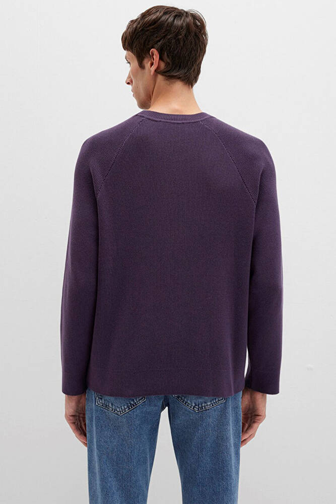 Erkek Kazak 0710307-70688 Mor 