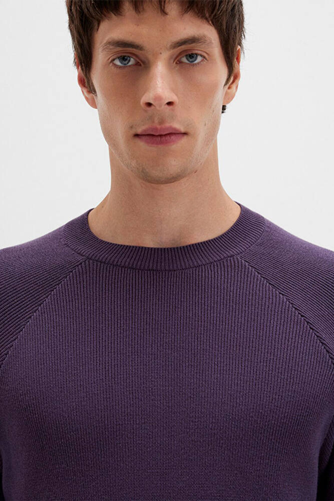 Erkek Kazak 0710307-70688 Mor 