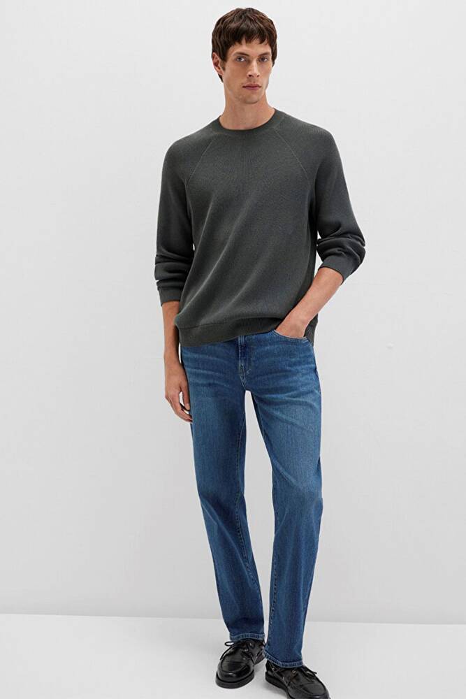 Erkek Kazak 0710307-71598 Yeşil 