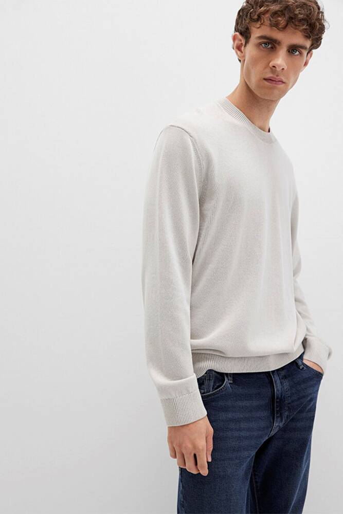 Erkek Kazak 0710321-80192 Bej 