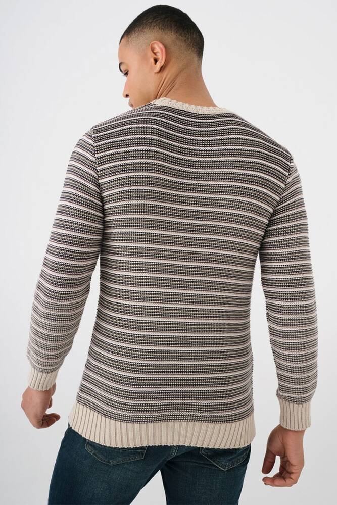 Erkek Kazak LF2037254 Ekru 