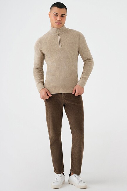 Erkek Kazak LF2037257 Haki (1)