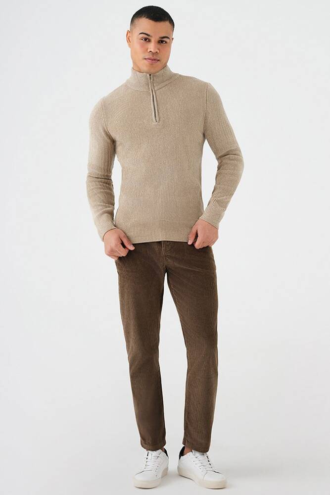 Erkek Kazak LF2037257 Haki 