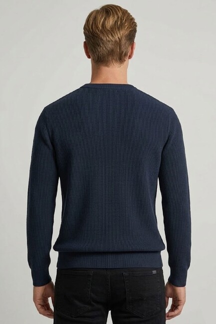 Erkek Kazak LF2040877 Lacivert (2)