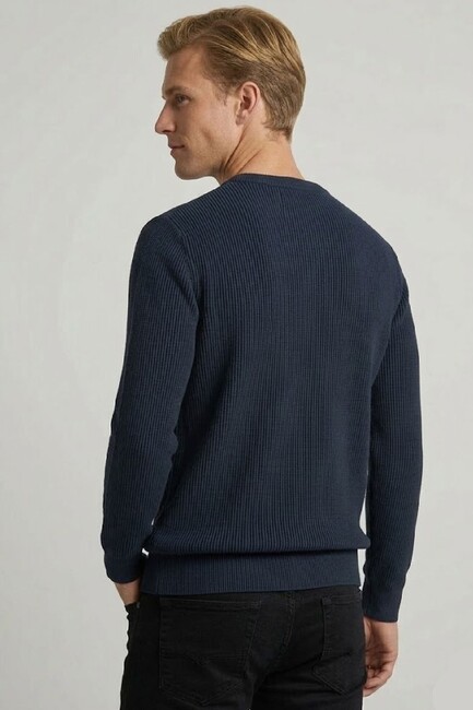 Erkek Kazak LF2040877 Lacivert (3)