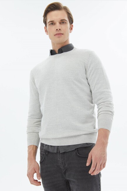 Erkek Kazak TRK-1465 10151136 Gri (1)