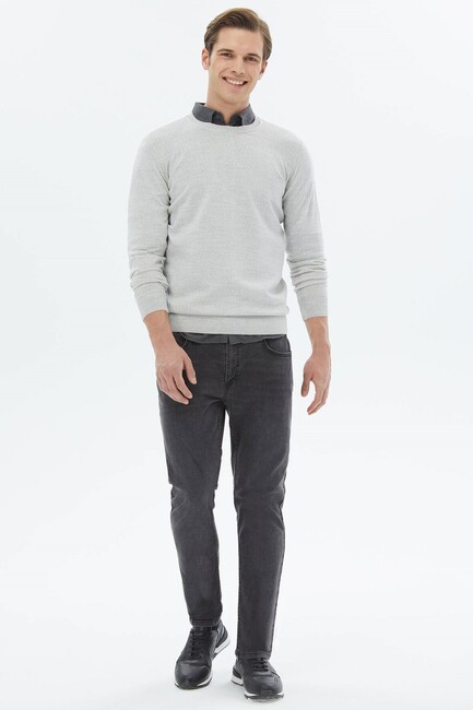 Erkek Kazak TRK-1465 10151136 Gri (2)