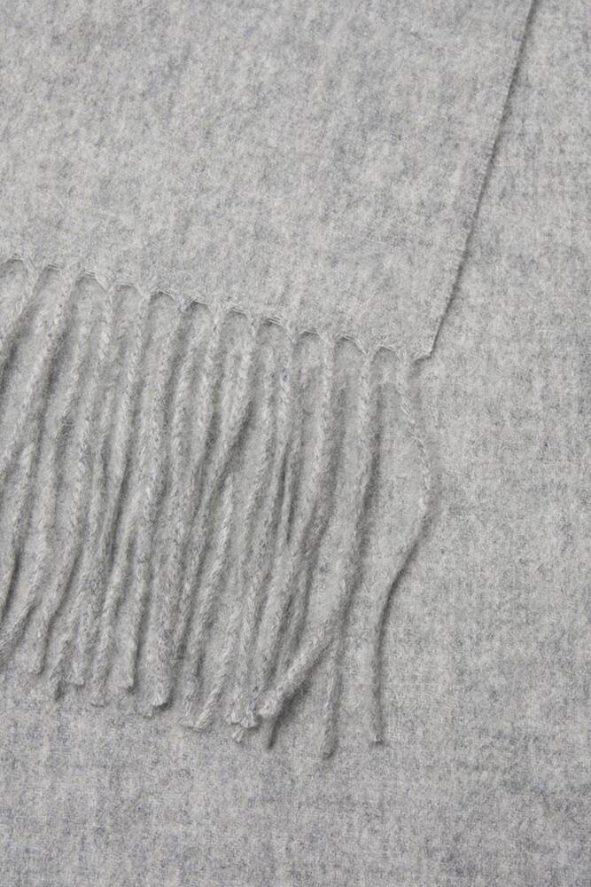 Erkek Kelowna Wool Atkı 12282508 Gri 