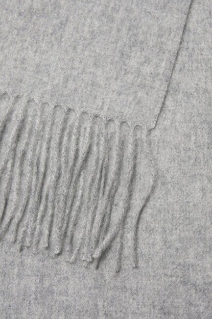 Erkek Kelowna Wool Atkı 12282508 Gri  (1)