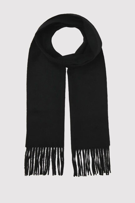 Erkek Kelowna Wool Atkı 12282508 Siyah (1)