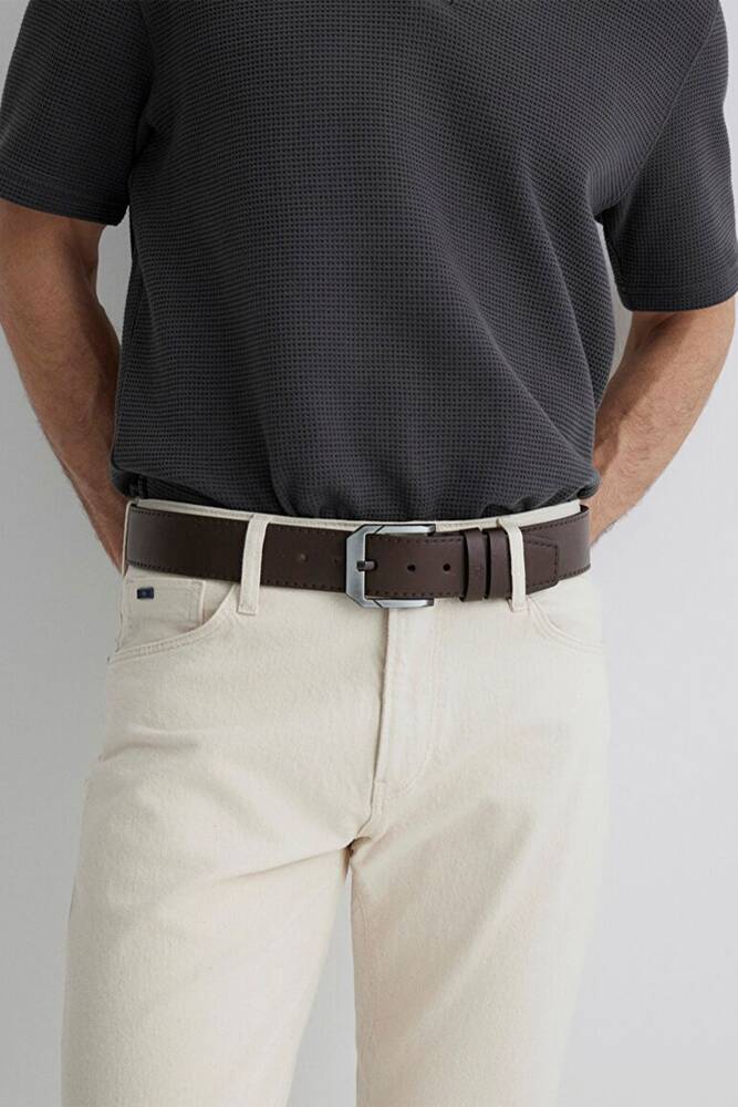 Erkek Kemer 0911653-33382 Kahve 