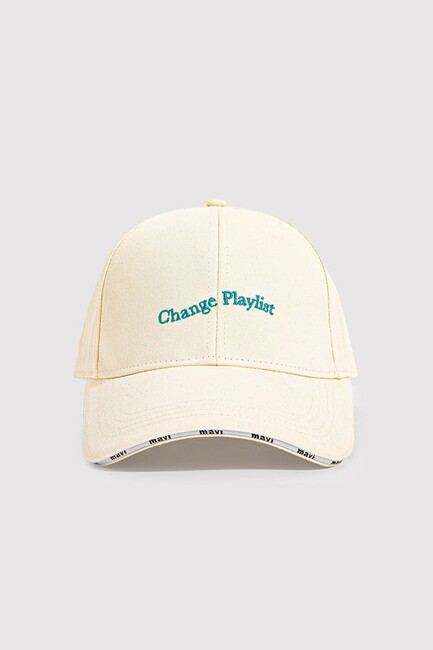 Erkek Kep 0910825-70069 Ekru - Thumbnail