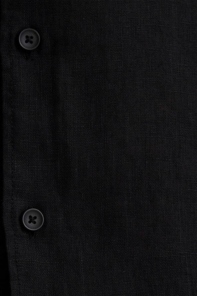Erkek Uzun Kol Gömlek 0210492-900 Siyah 