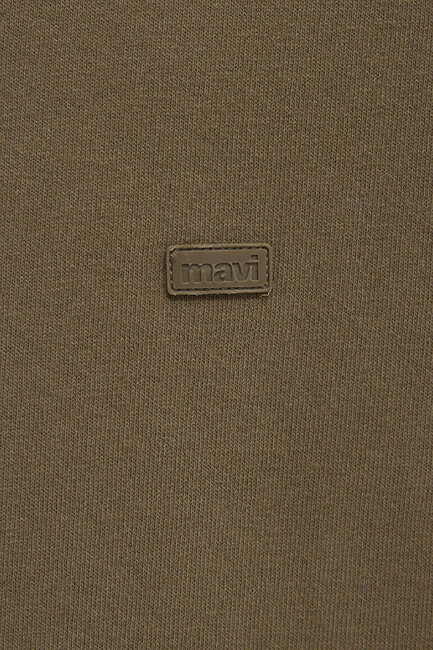 Erkek Kısa Kol Logo Tişört 0613188-71564 Yeşil - Thumbnail