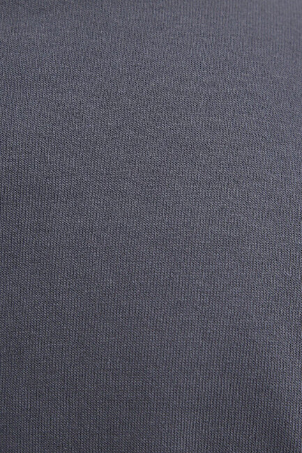 Erkek Kısa Kol Logo Tişört 0613188-80955 Gri - Thumbnail