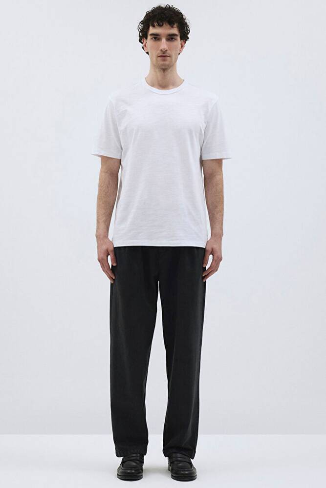 Erkek Kısa Kol Tişört 0612151-620 Beyaz 