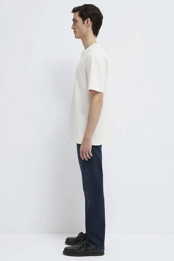 Erkek Kısa Kol Tişört 0612731-70057 Beyaz 