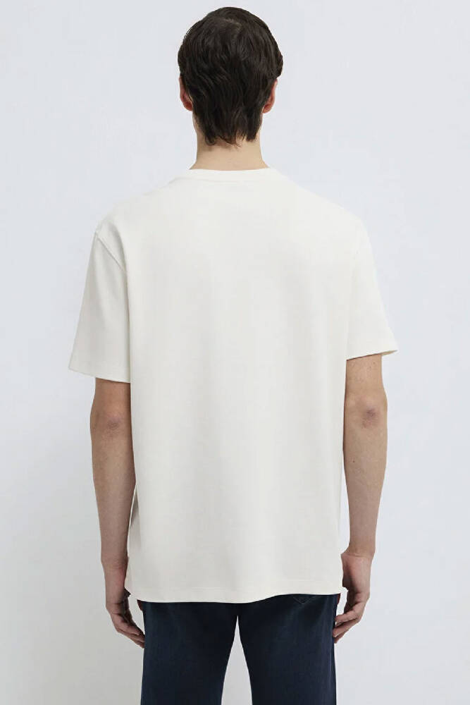 Erkek Kısa Kol Tişört 0612731-70057 Beyaz 